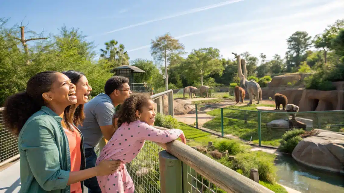 zoo en famille