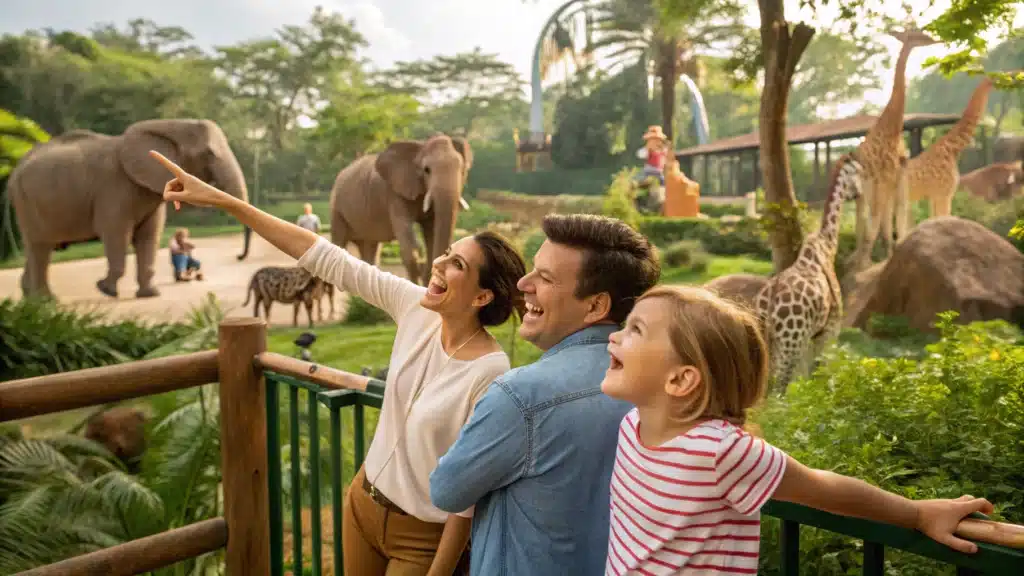 zoo famille